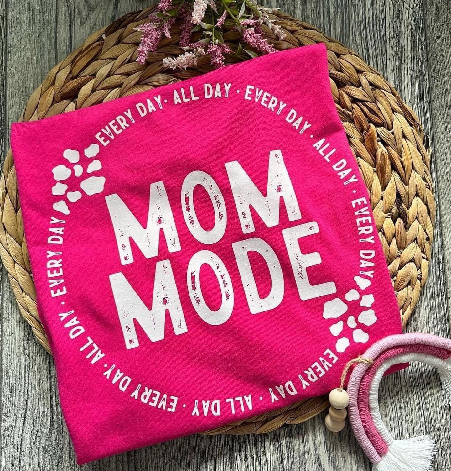 Camiseta de modo mamá