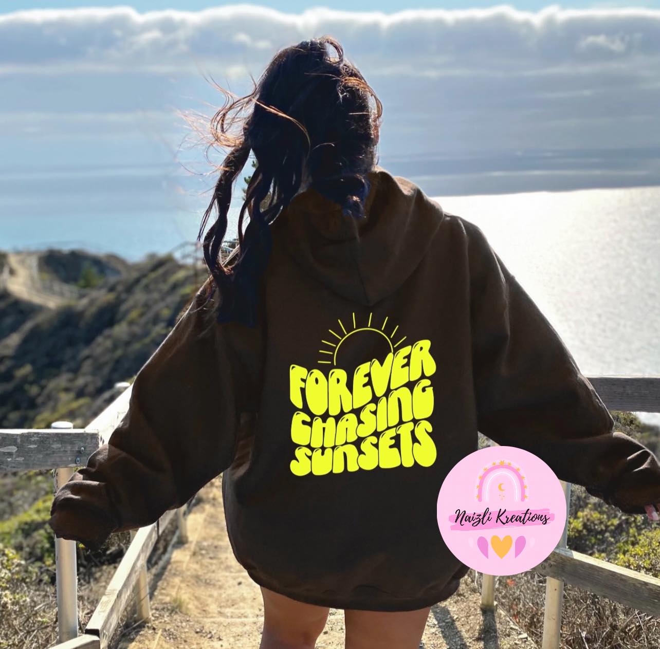 Camiseta "Persiguiendo siempre el atardecer"