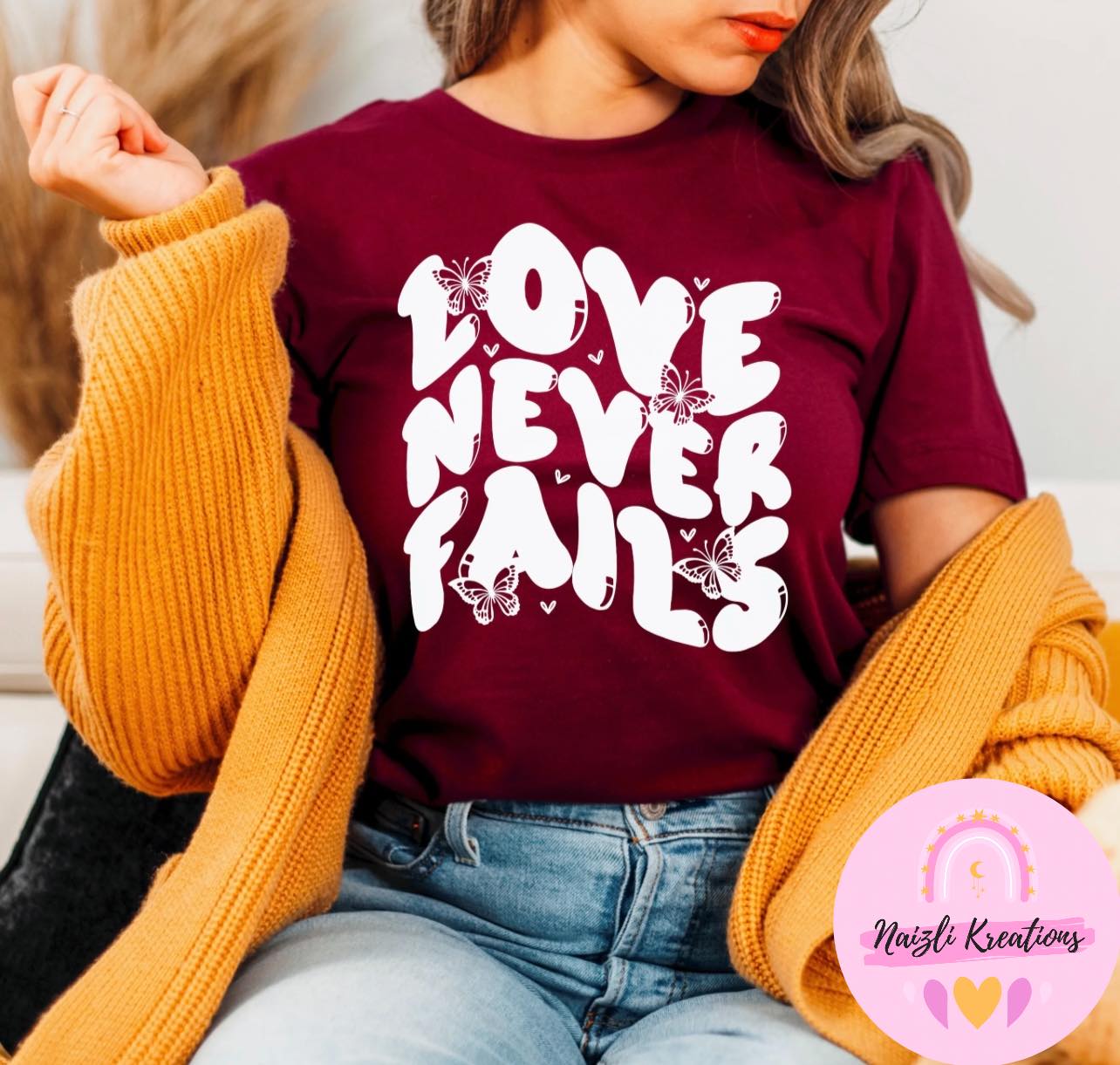 Camiseta El amor nunca falla