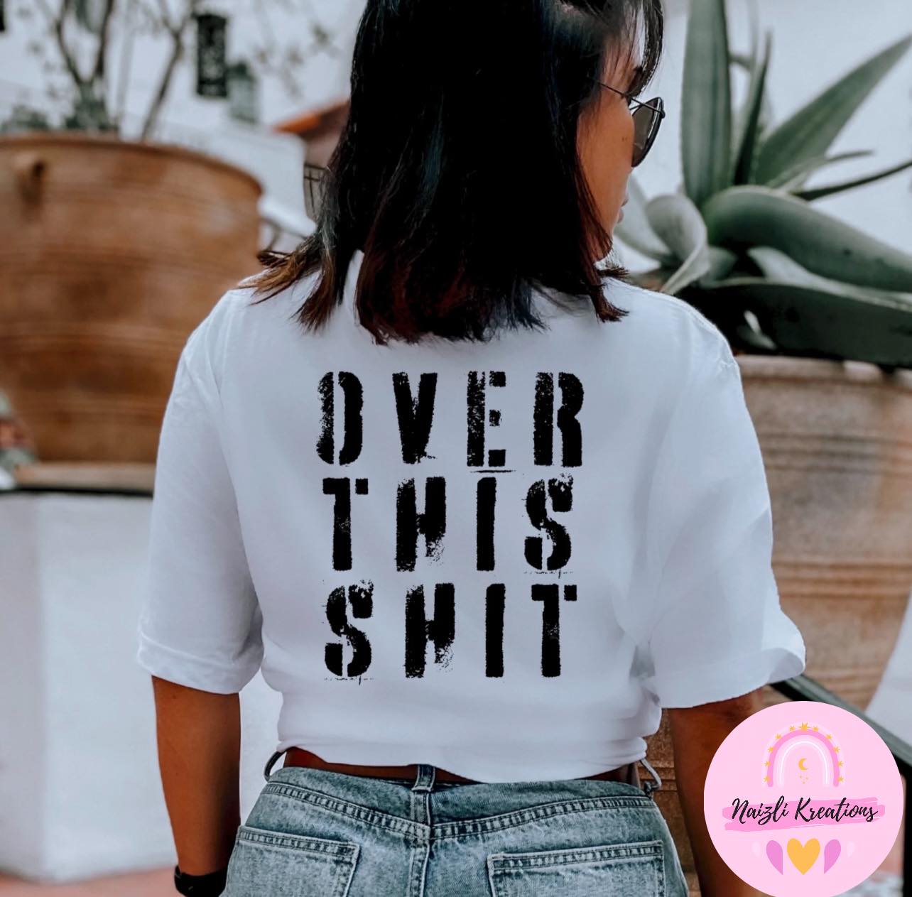 Camiseta Over This Shit