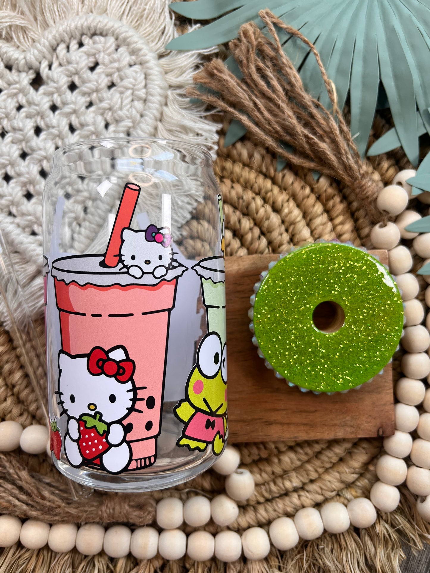 Kawaii Coffee Glass Can