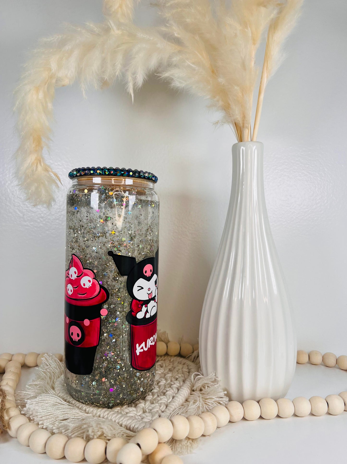 Lata de cristal para bolas de nieve Kurom