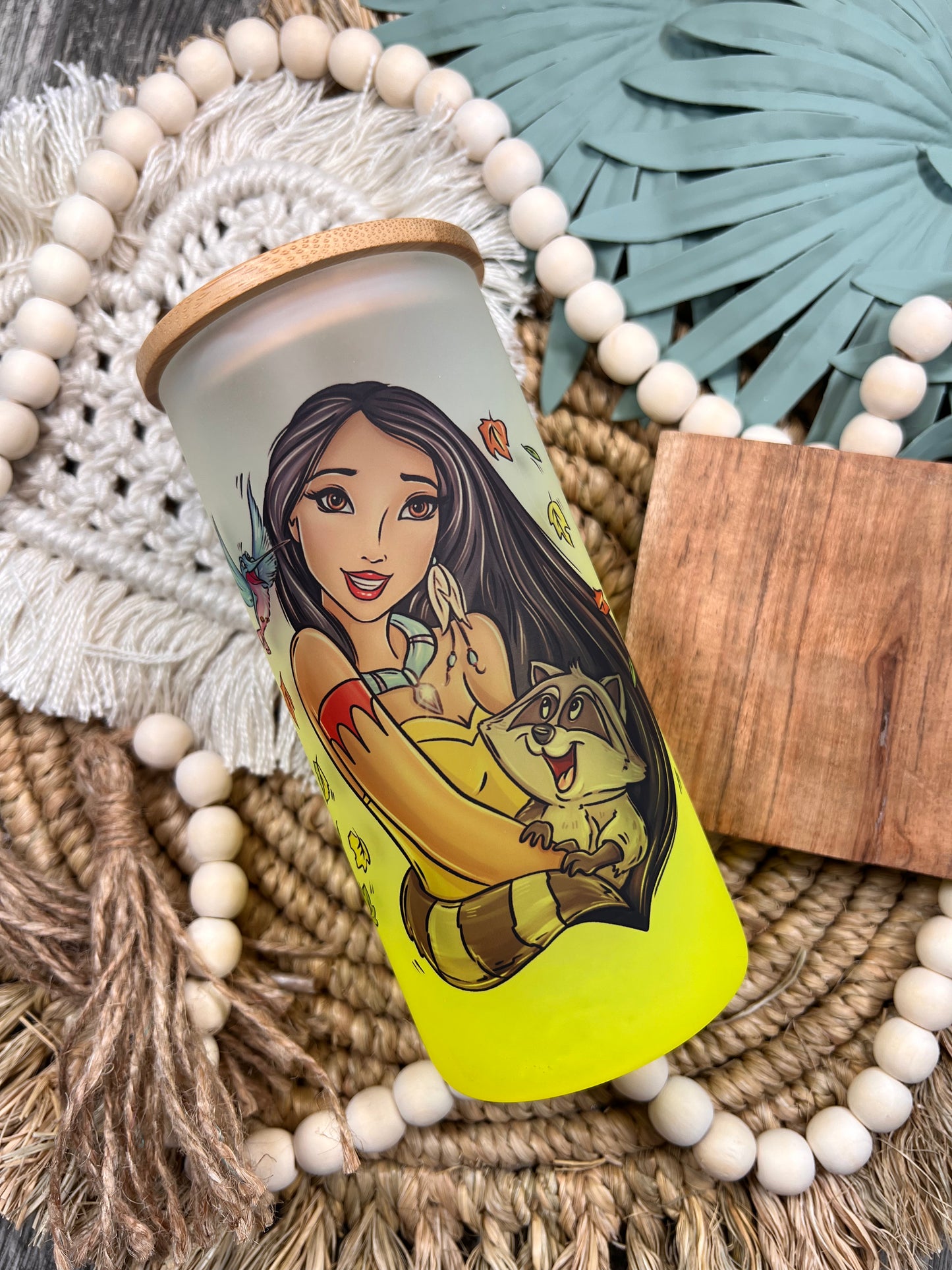 Lata de cristal de Pocahontas