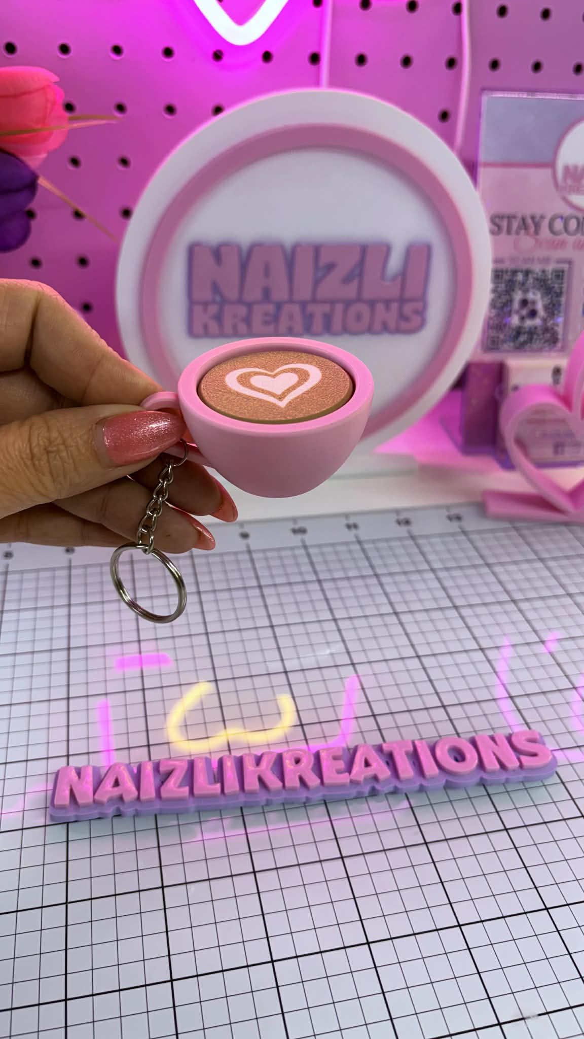 Coffee Latte Fidget Clicker