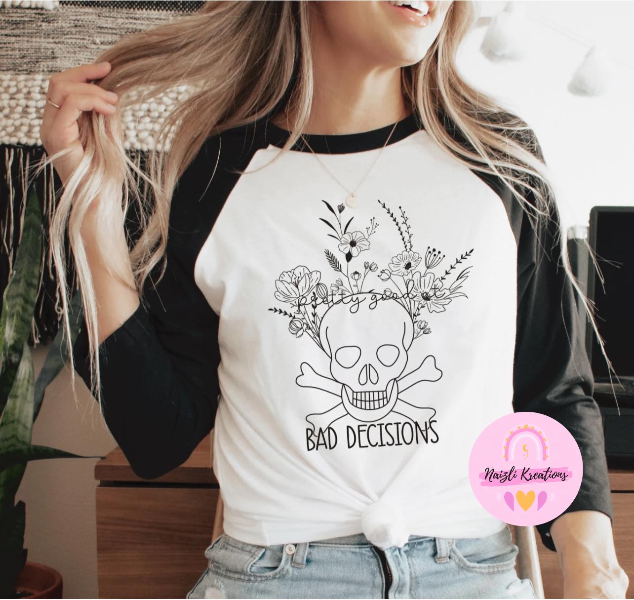 Camiseta "Muy buenas y malas decisiones"