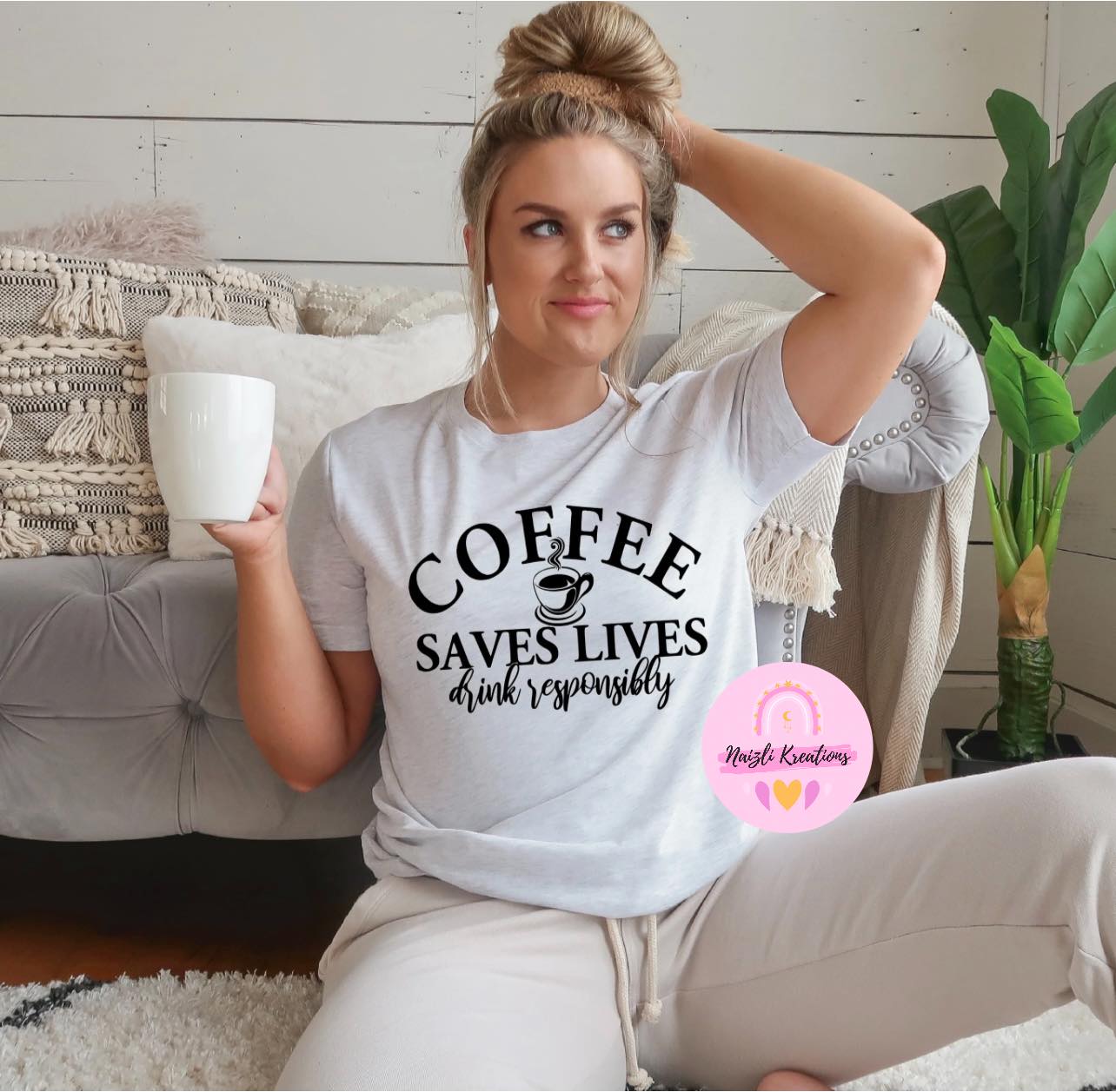 Coffee Saves Lives Drink Responsibly Shirt