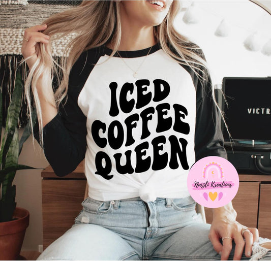 Camisa de la Reina del Café Helado