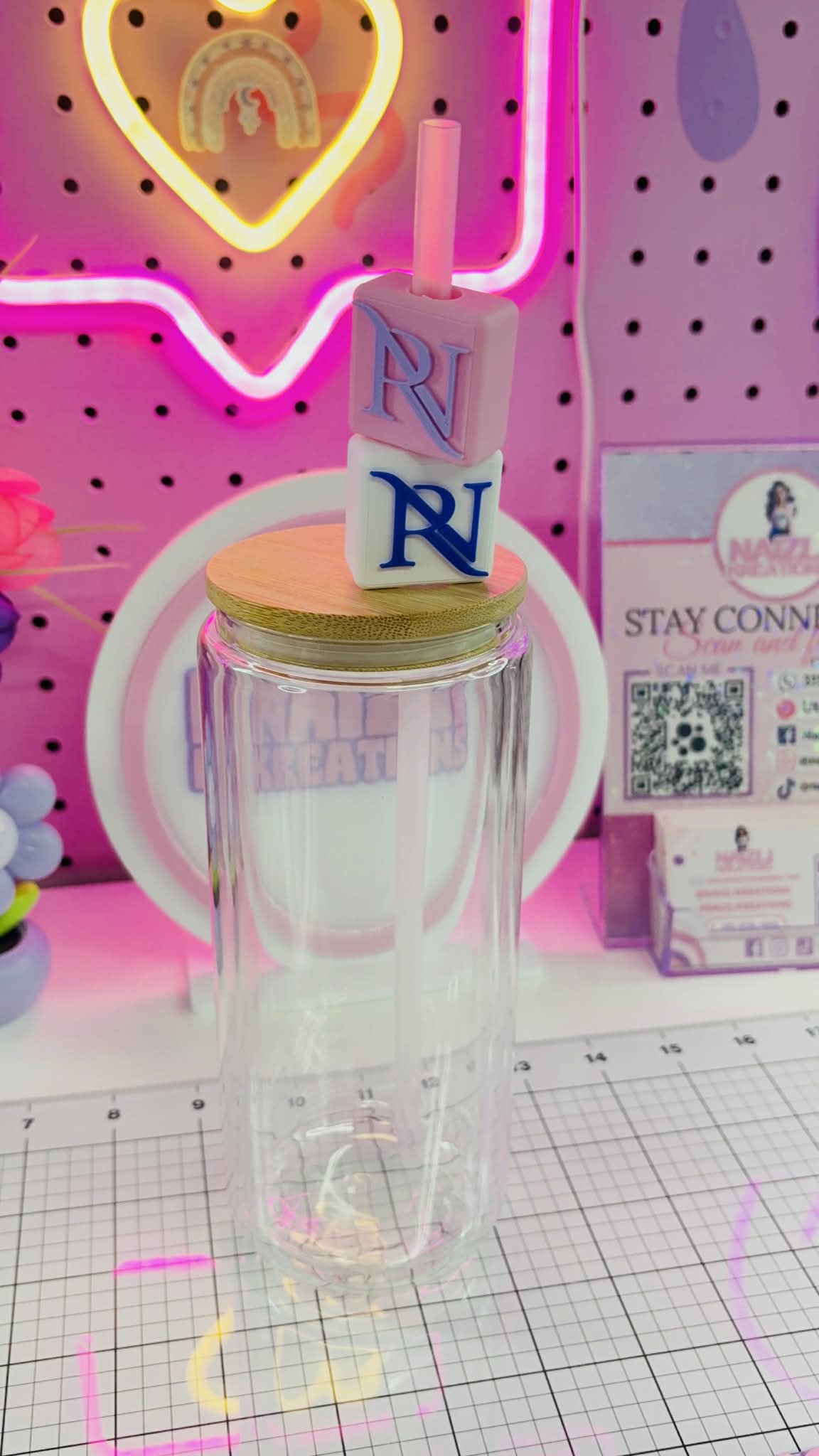 RN Straw Topper 3D