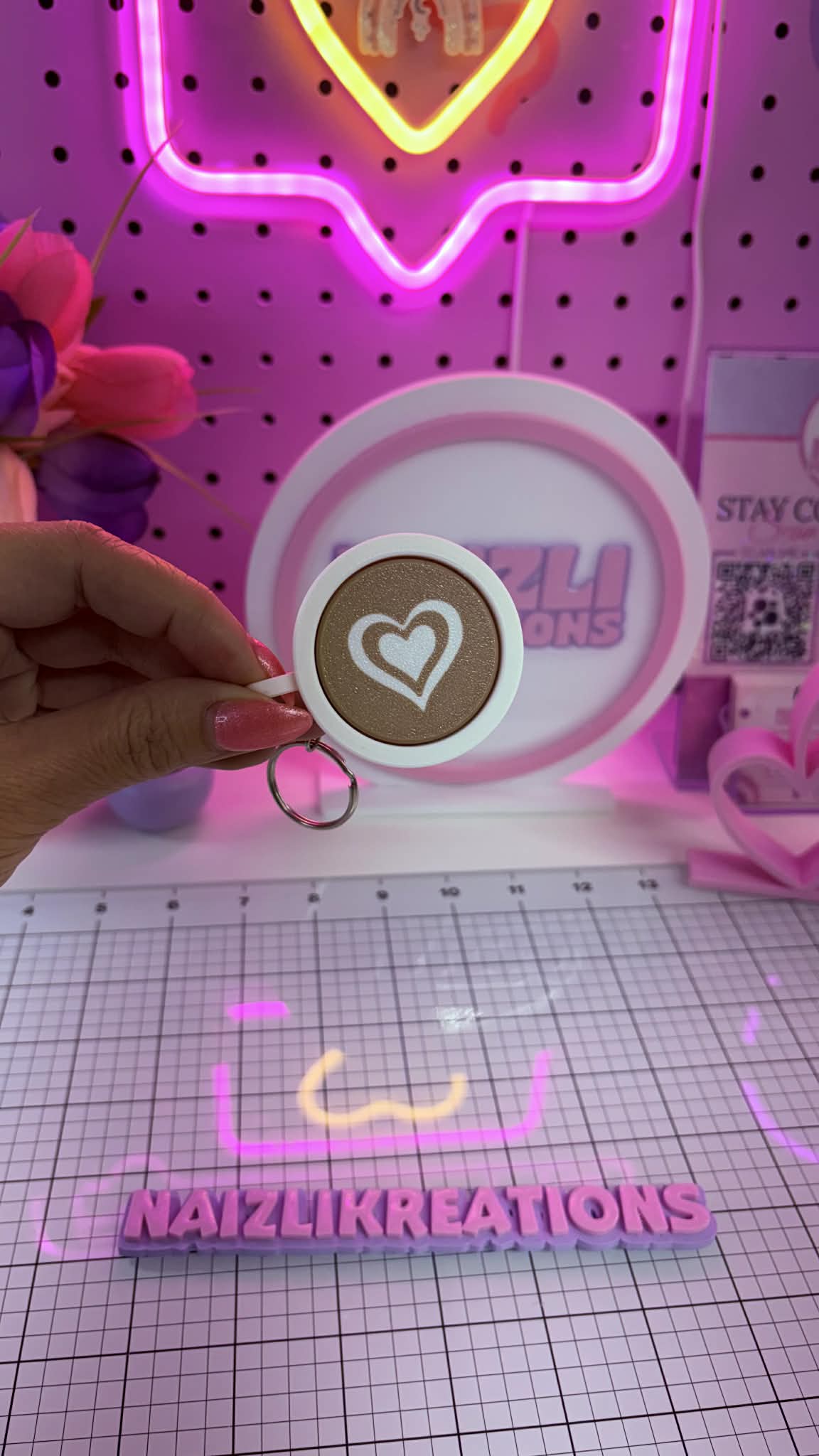 Coffee Latte Fidget Clicker