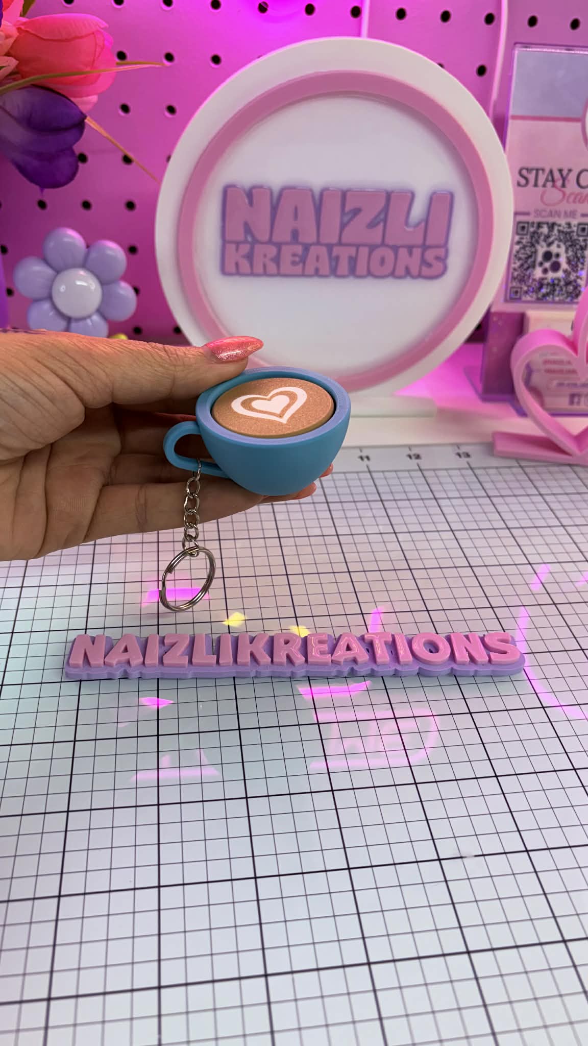 Coffee Latte Fidget Clicker