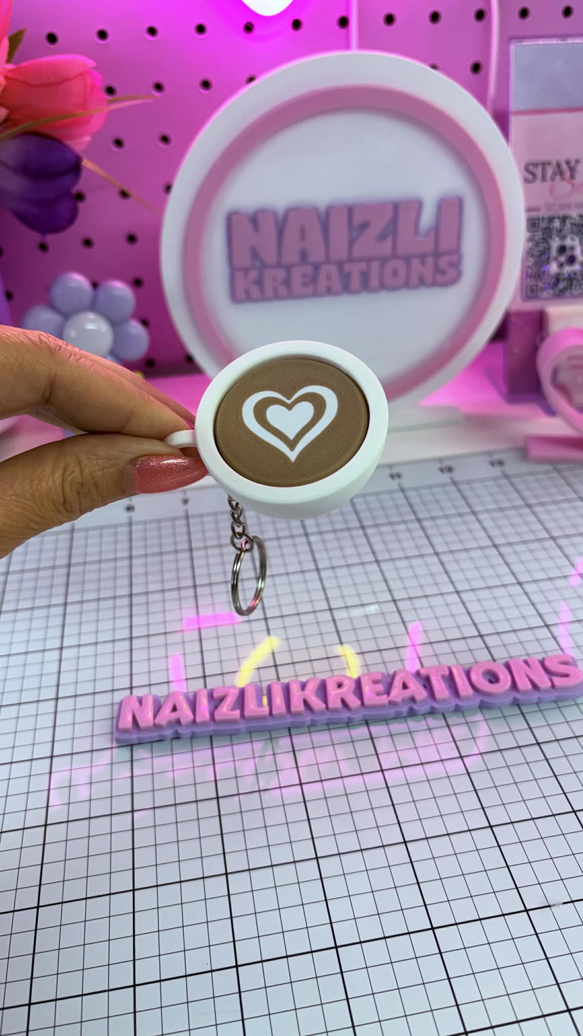 Coffee Latte Fidget Clicker
