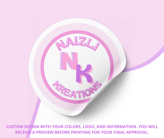 Circular Stickers 2"