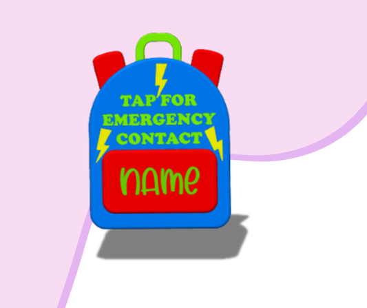 NFC Backpack Keychain