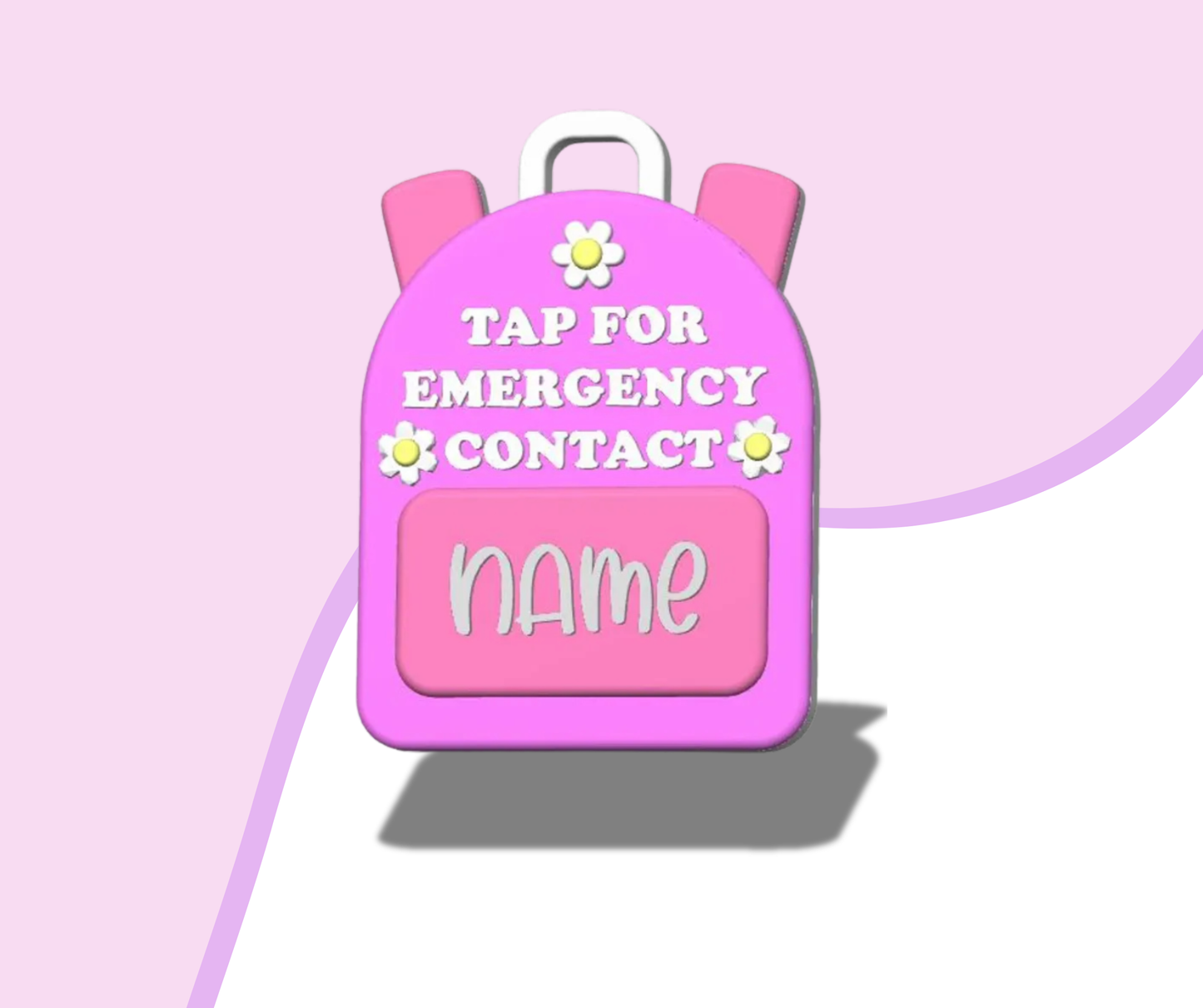 NFC Backpack Keychain