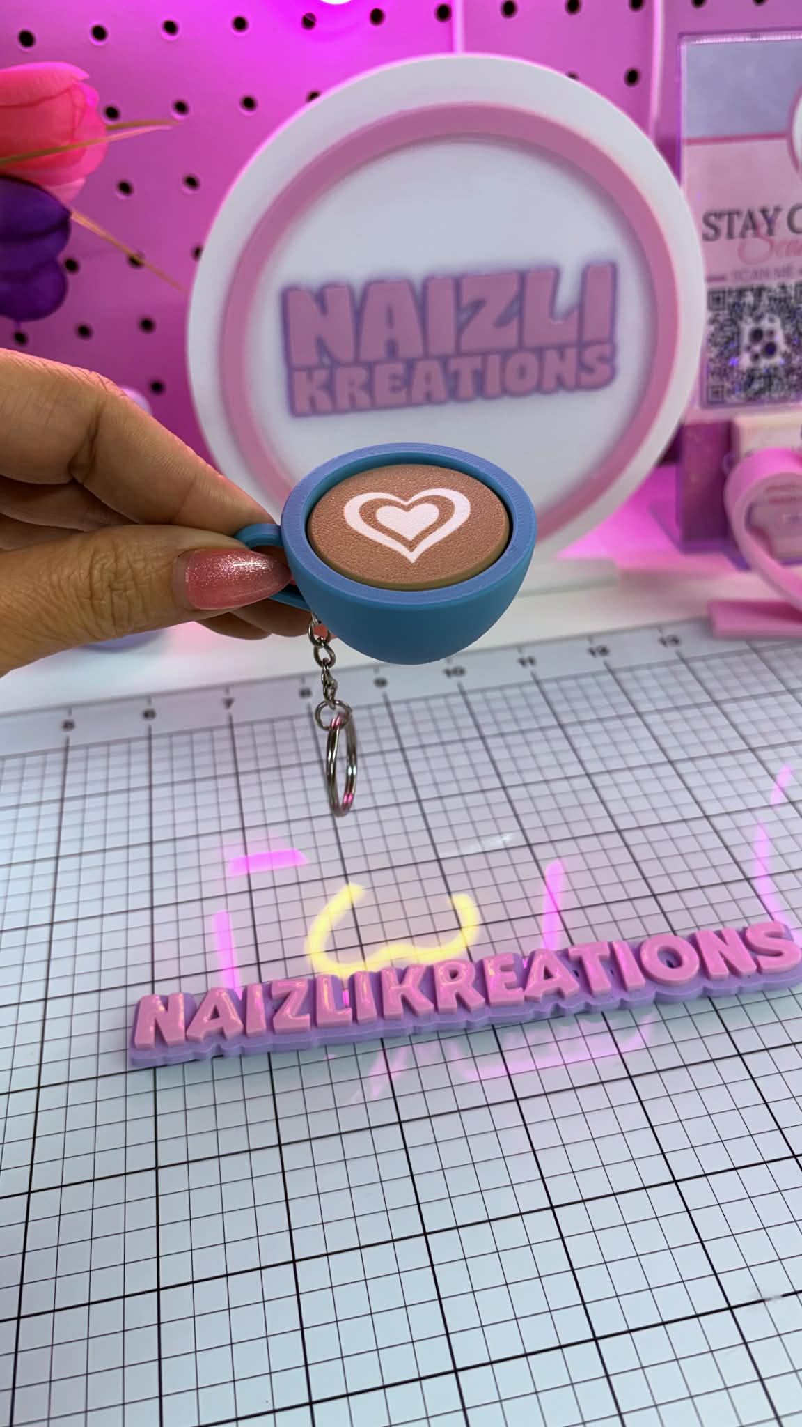 Coffee Latte Fidget Clicker