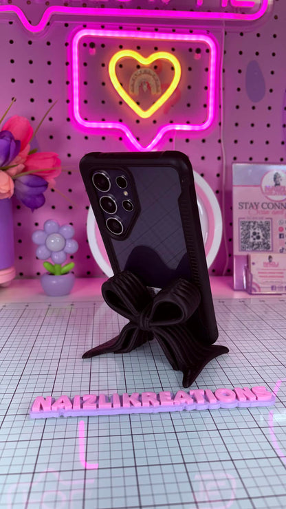 Phone Holder 3D Decorative Bow – Girly Edition