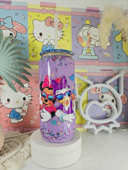 MM & Daisy Snowglobe Can
