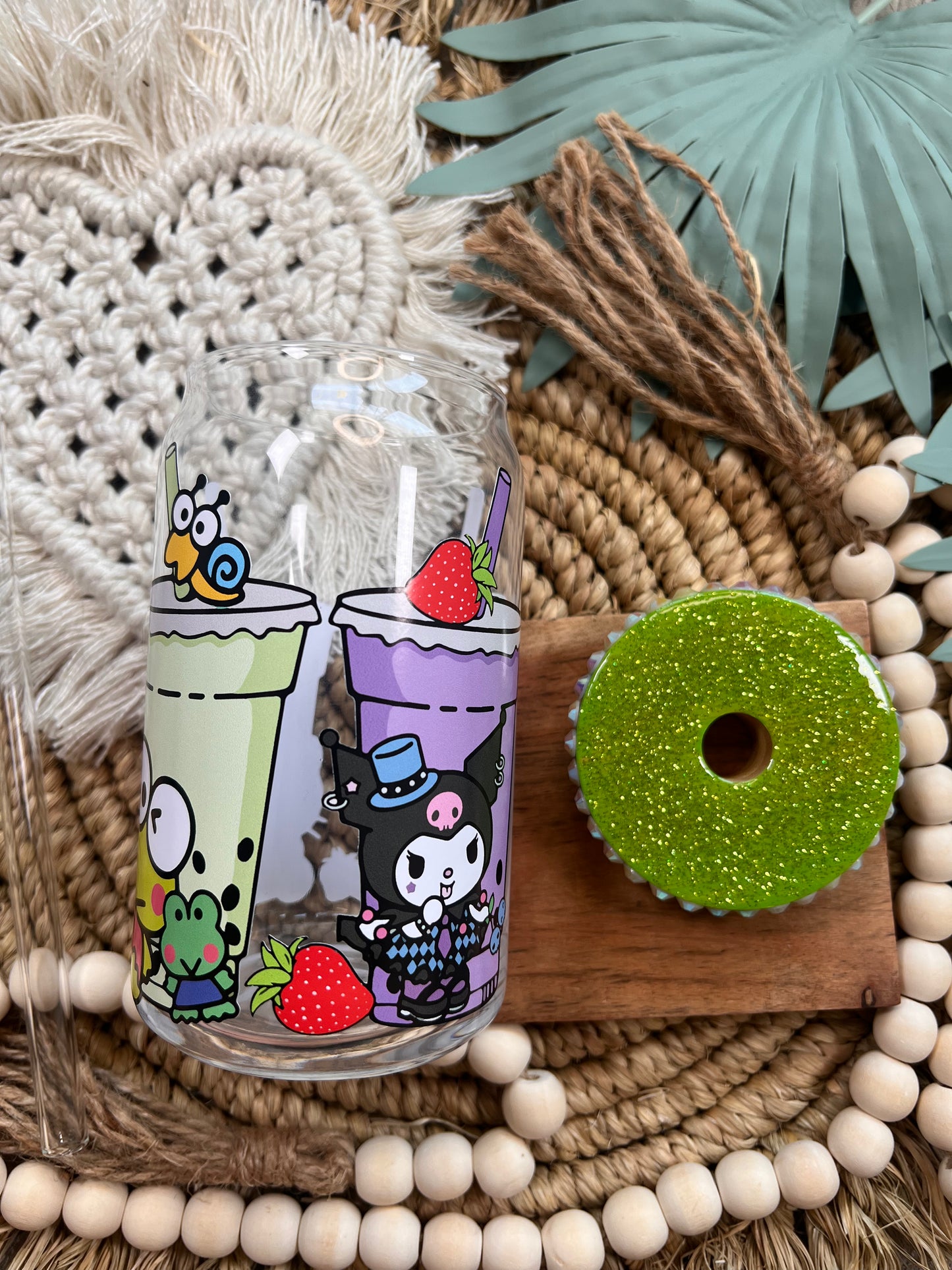 Kawaii Coffee Glass Can