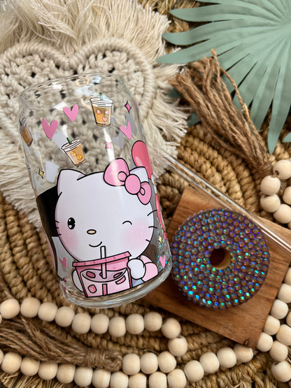Lata de vaso para café con leche Kawaii Friends 
