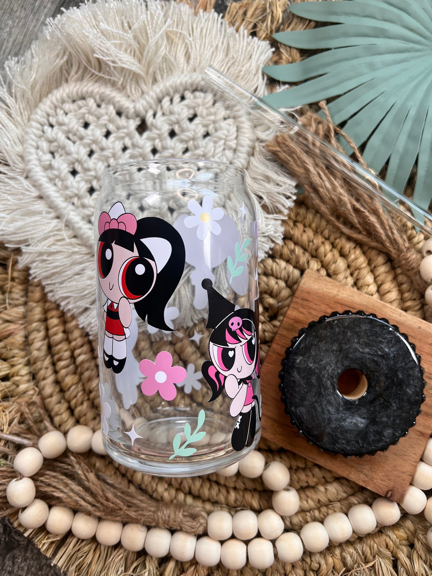 Lata de vidrio PPG kawaii 