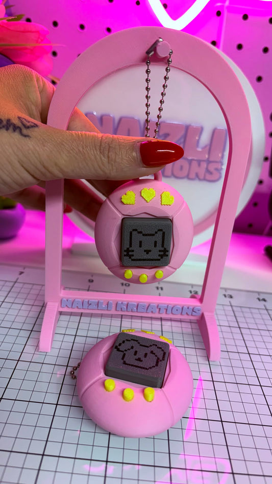 Pink and Yellow Sensory Fidget Clicker