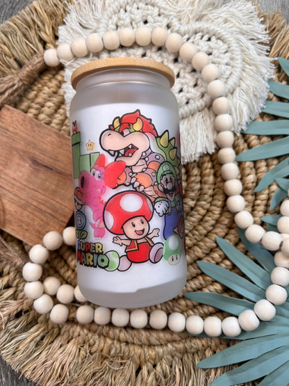 Lata de cristal de Mario Bros.