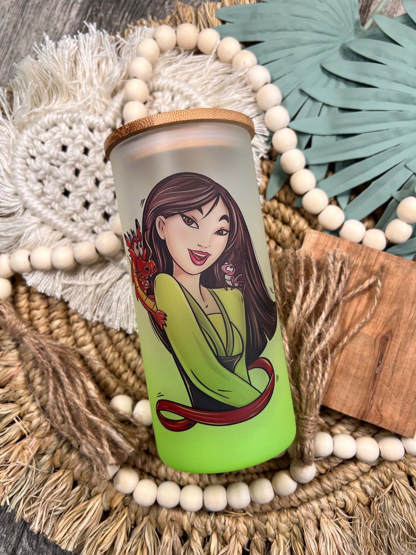 Lata de cristal de Mulan