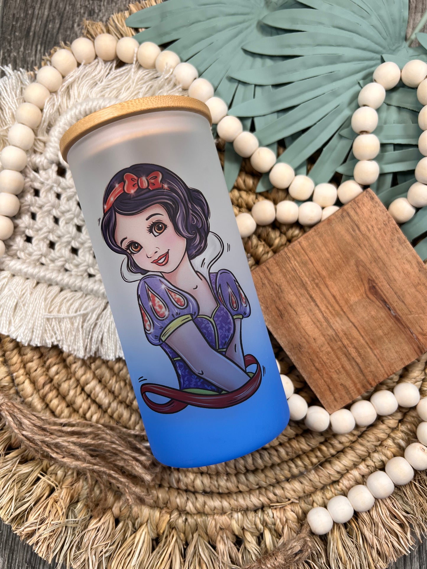 Lata de cristal de Blancanieves